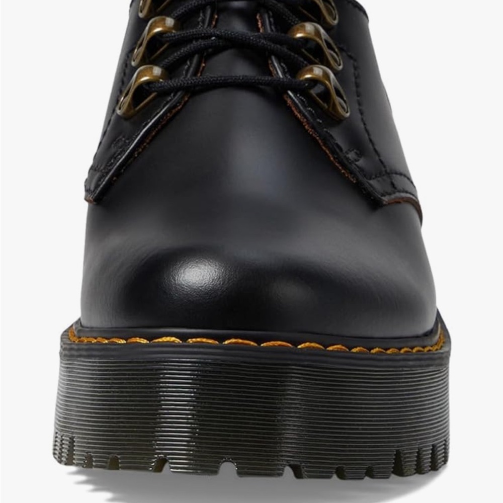 Dr. Martens Leona Smooth Leather Lo Platform Women’s Size 6 - Picture 16 of 16